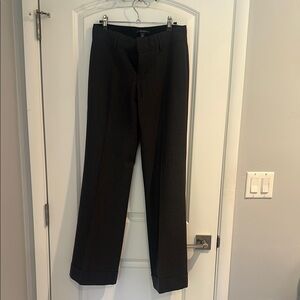 Banana Republic Martin Fit dark grey wool trousers with liner